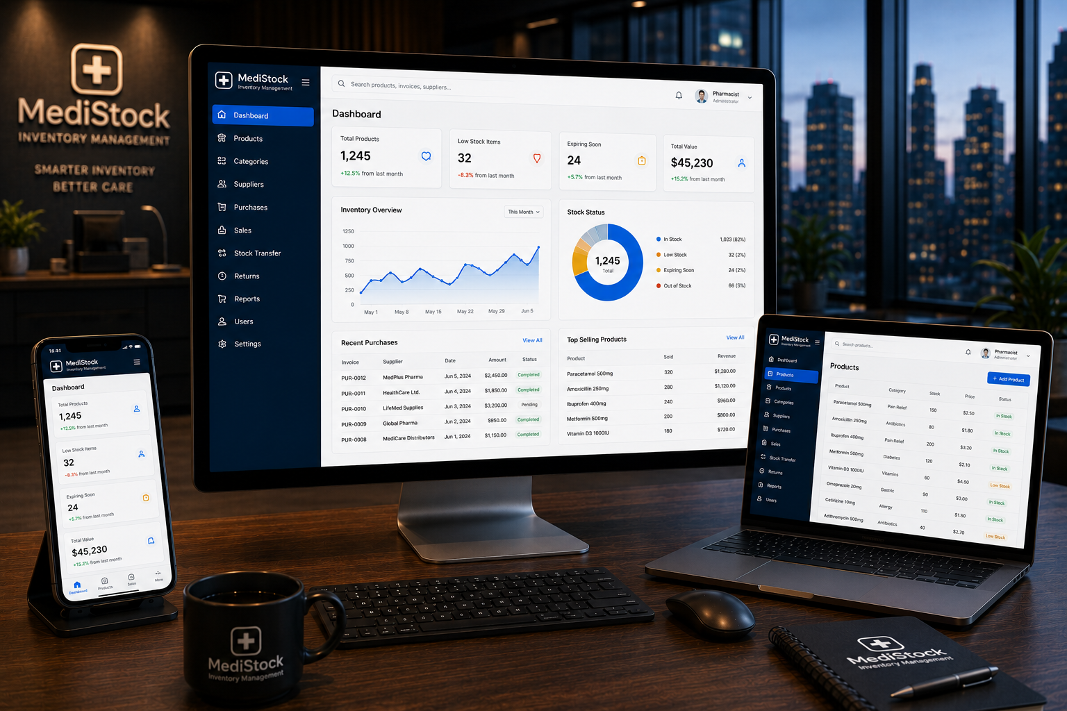 Inventory Stock Billing Reports